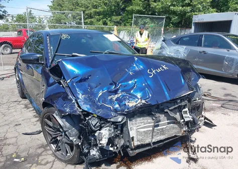 2022 BMW M3 Competition xDrive z USA, uszkodzony, nr VIN WBS43AY0XNFL82022